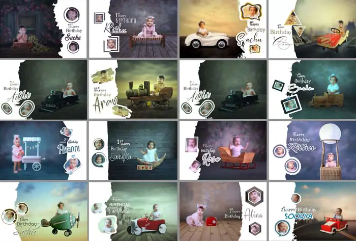 40 Creative 1st Happy Birthday Album Design PSD StudioPk 40-creative-1st-happy-birthday-album-design-psd-studiopk