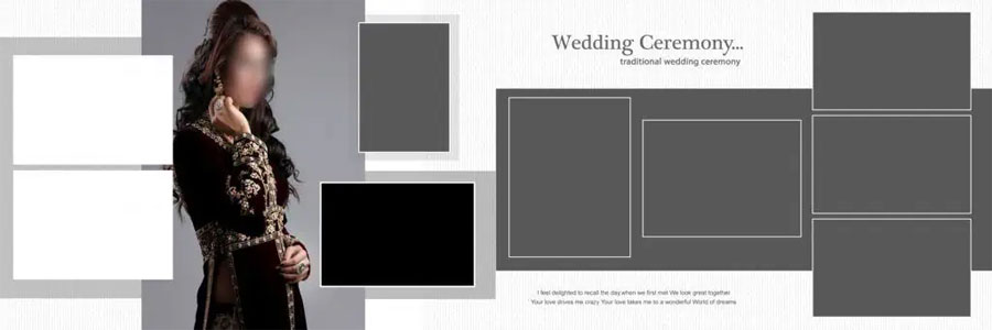 New Model Wedding Album Design