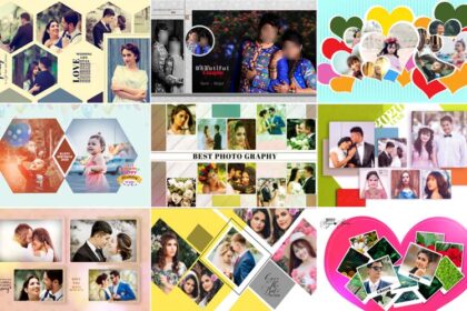 Wedding Album 18x24 Cover Design PSD