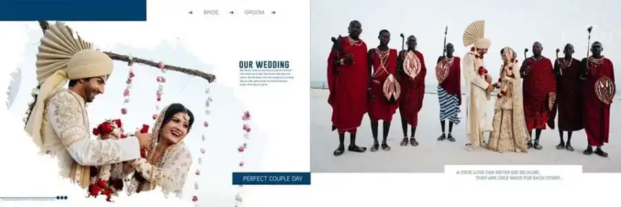 Wedding Album Design PSD