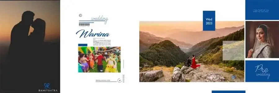 Wedding Album Design PSD