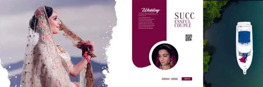 Wedding Album Design PSD