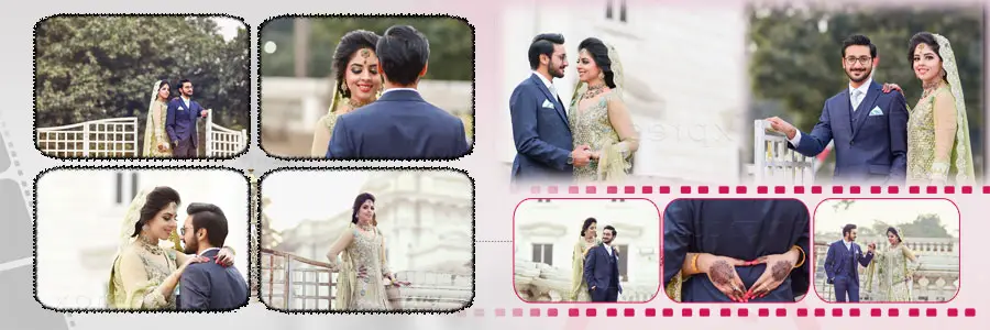 Muslim Wedding Album Design PSD