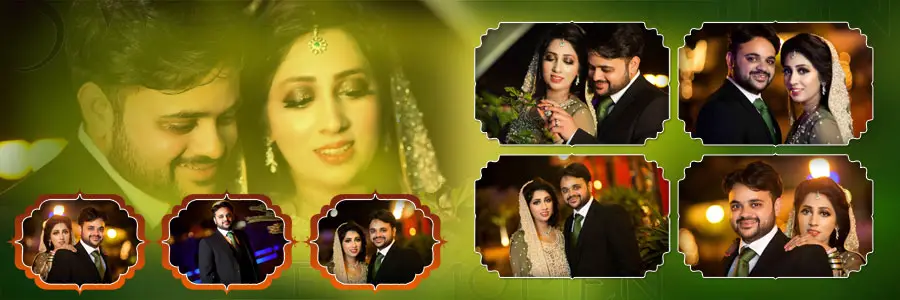 Muslim Wedding Album Design PSD