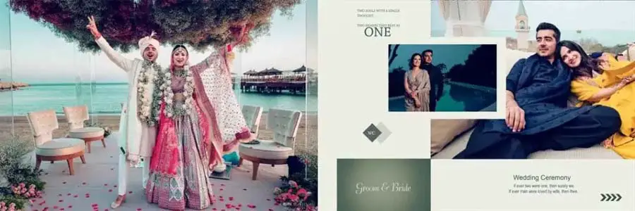 Creative Wedding Album Design PSD