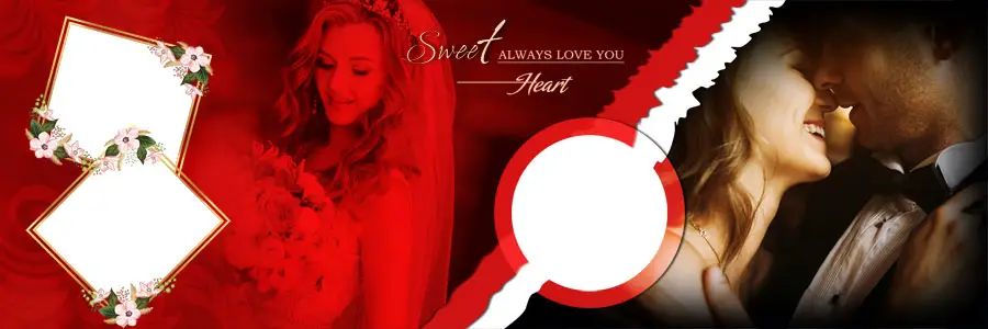 15 Creative Wedding Lovely Moments Photo Album Design PSD