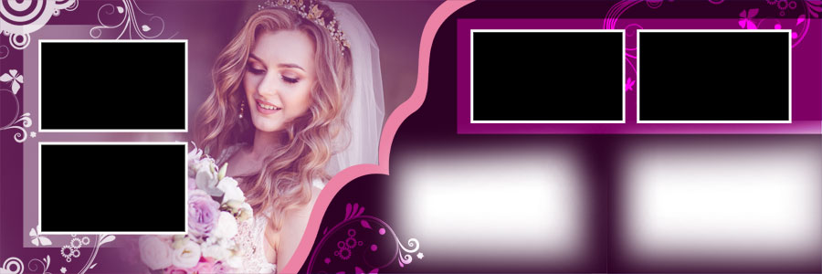 15 Creative Wedding Lovely Moments Photo Album Design PSD