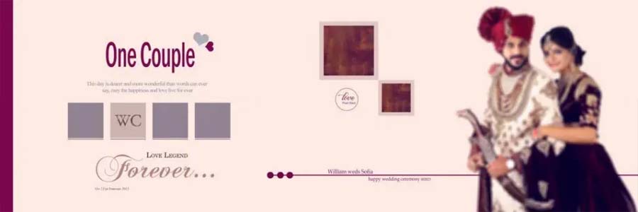 Wedding Album PSD Free Download 12X36 (2023)