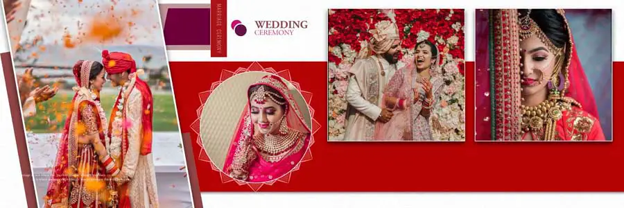 12x36 wedding album design psd