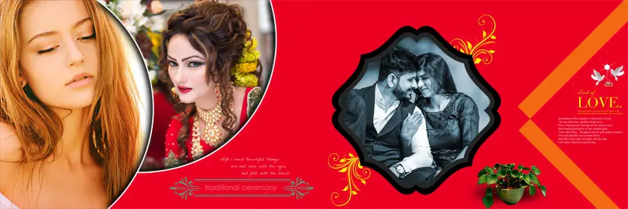 Wedding Album Design PSD Templates