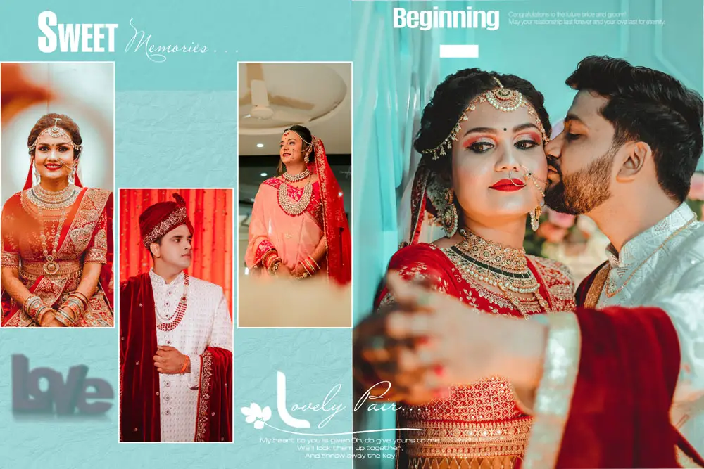 Wedding Album Cover Design 18x24 PSD Pages 2024 - Photoshopresource
