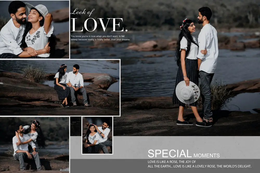 18X24 Wedding Album Cover Design PSD 2024