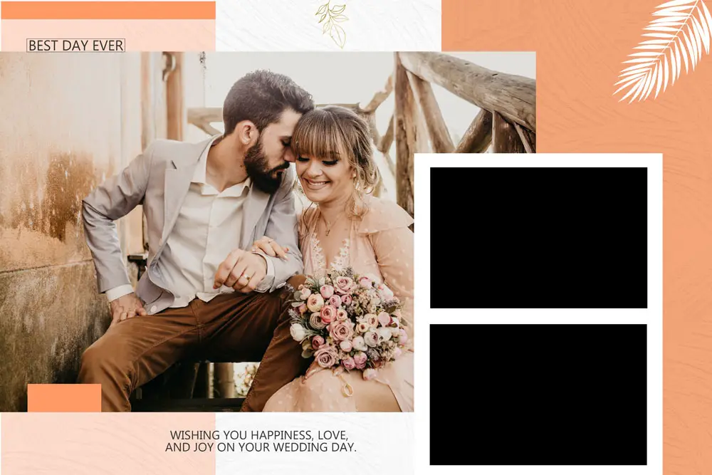 18X24 Wedding Album Cover Design PSD 2024