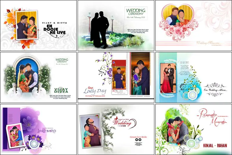 Karizma Album Design PSD 12X18 Free Download - StudioPk