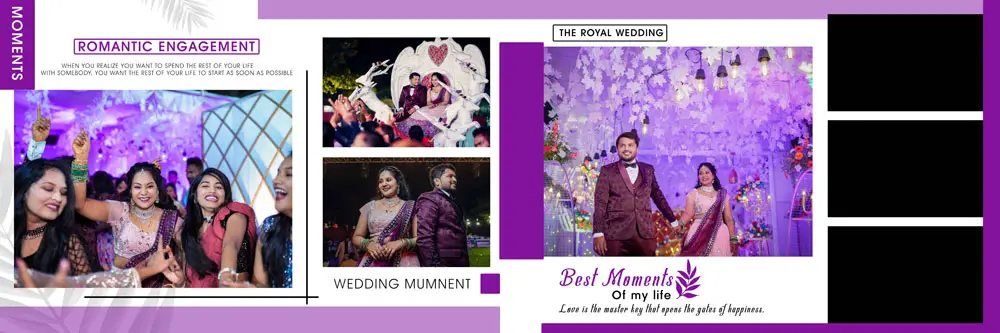 Ring Ceremony Album Design PSD