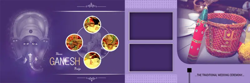 Vidhi Album Design 12x36 PSD Templates