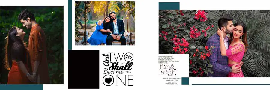 New 2024 Pre Wedding Album DM Design PSD Templates