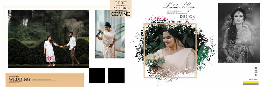 New 2024 Pre Wedding Album DM Design PSD Templates