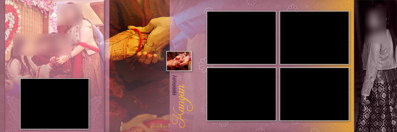 Vidhi Album Design 12x36 PSD Templates