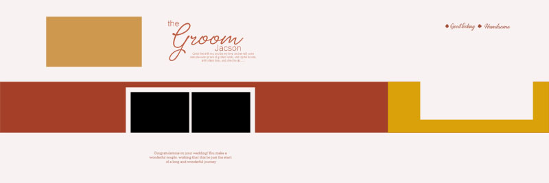 Wedding Album Design PSD Layouts