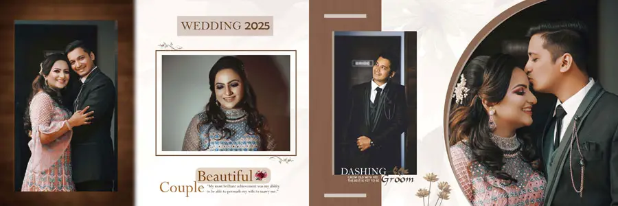 Best Wedding Album PSD Templates