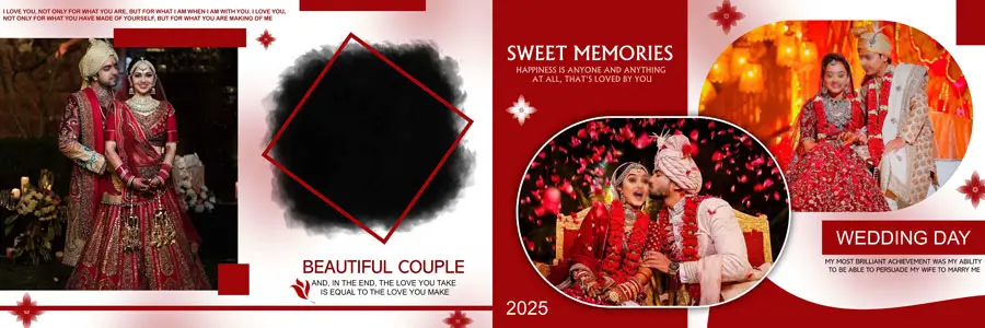 Indian Wedding Album Design