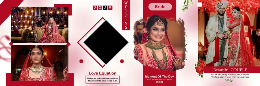 Indian Wedding Album Design