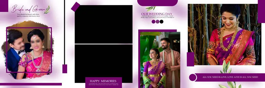 Indian Wedding Album Design