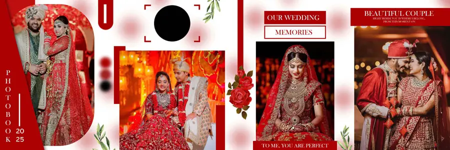 Indian Wedding Album Design