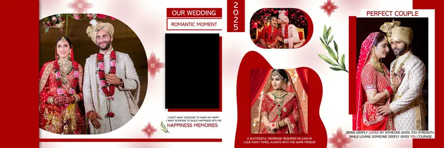 Indian Wedding Album Design