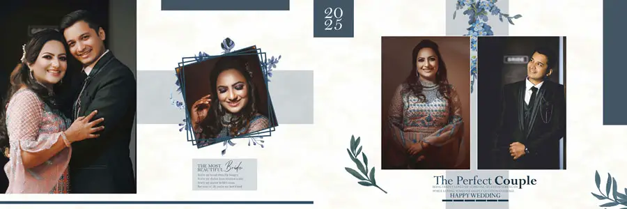 10 Wedding Album PSD Templates For Indian Photography