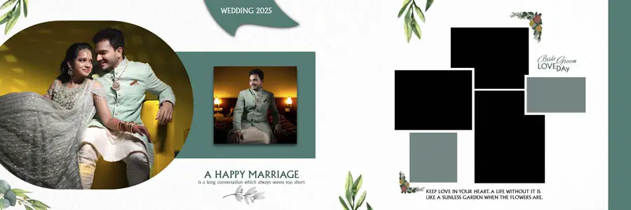 10 Wedding Album PSD Templates For Indian Photography