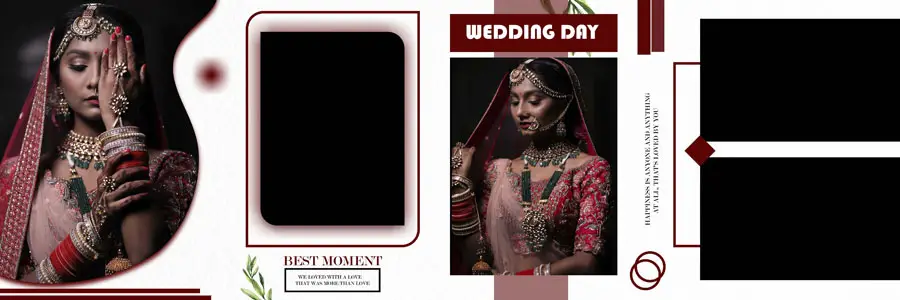 10 Wedding Album PSD Templates For Indian Photography