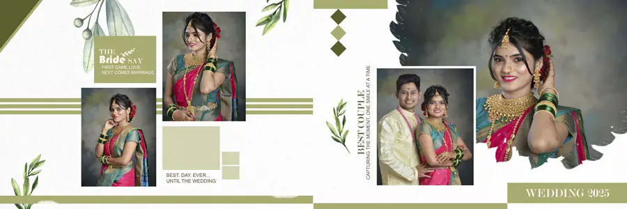 10 Wedding Album PSD Templates For Indian Photography