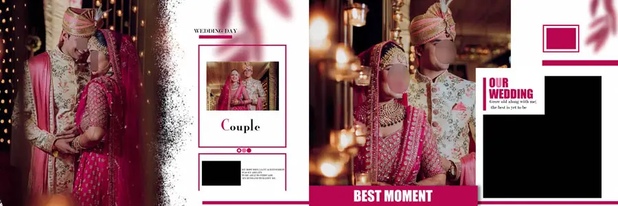 10 Wedding Album PSD Templates For Indian Photography