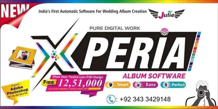 Julie Xperia Fastest Album Making Software