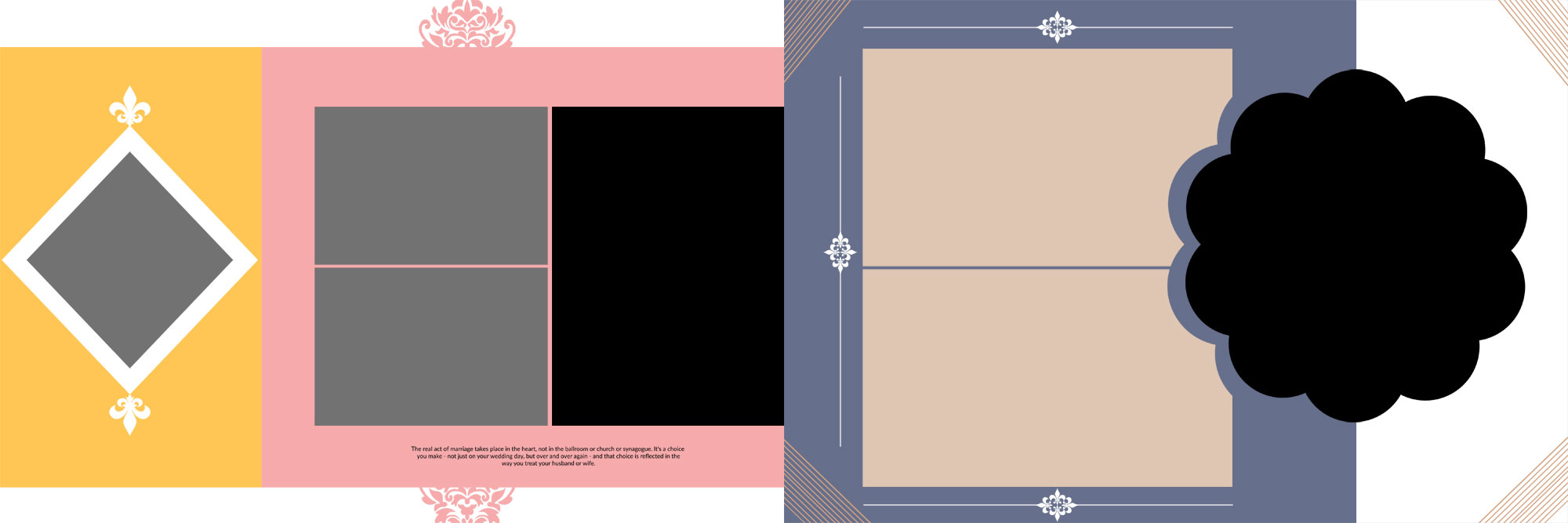 Indian 12x36 Vidhi Album Design PSD