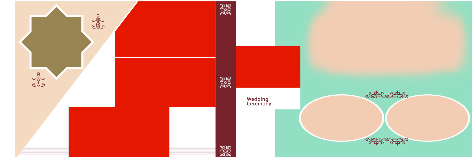 Indian 12x36 Vidhi Album Design PSD