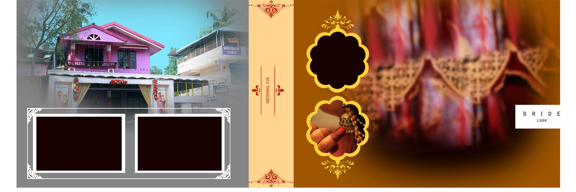 Indian 12x36 Vidhi Album Design PSD