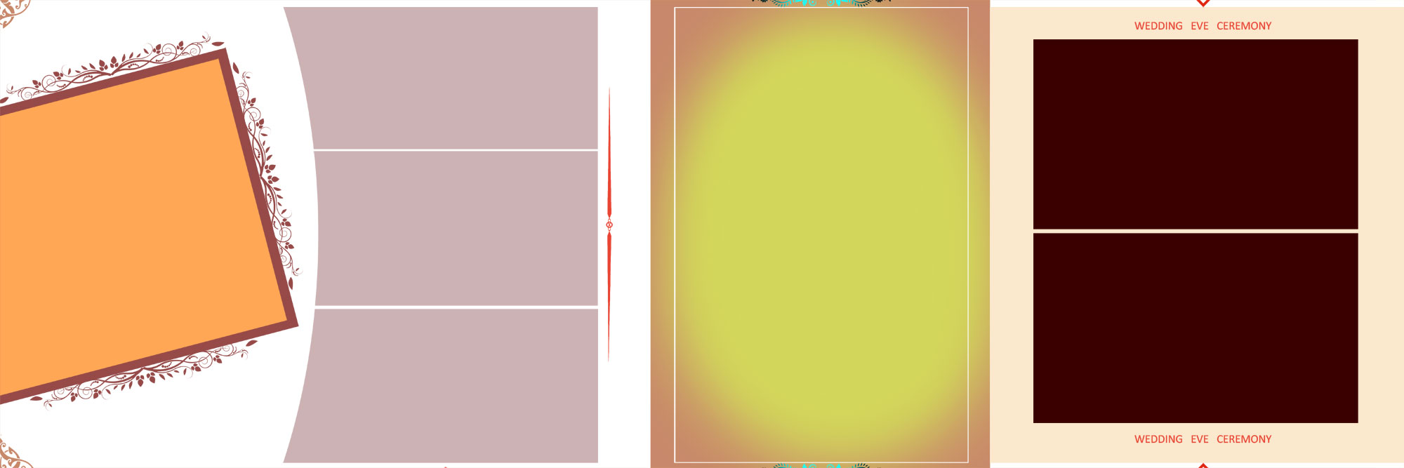 Indian 12x36 Vidhi Album Design PSD