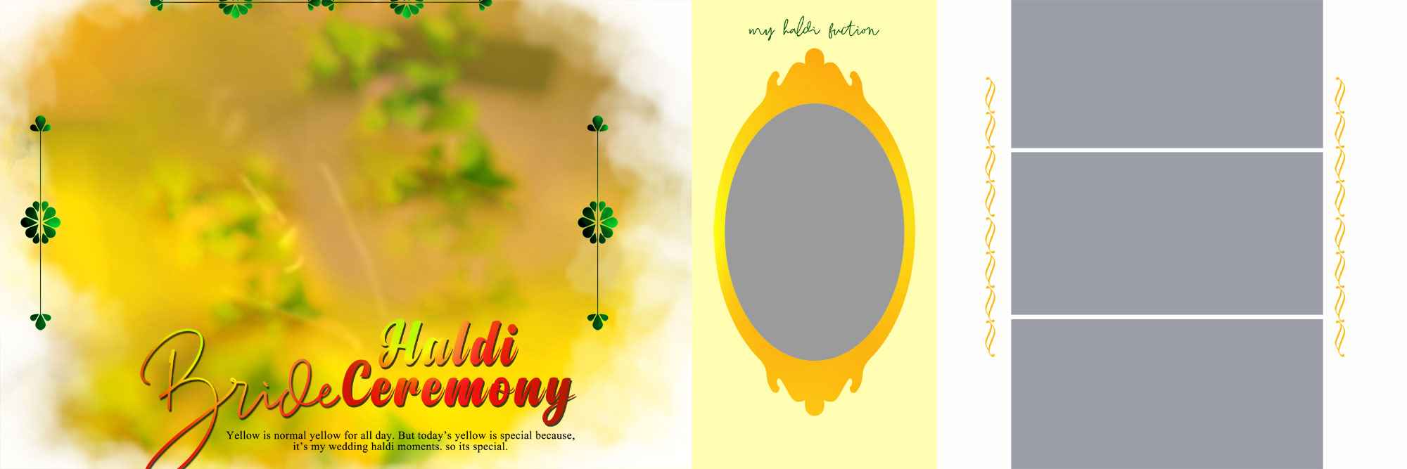 Indian 12x36 Vidhi Album Design PSD