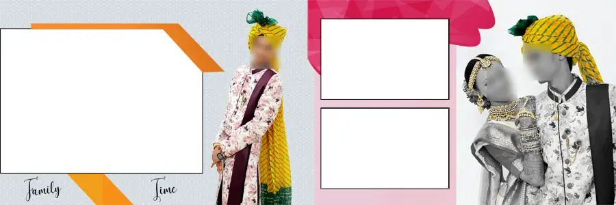 PSD Wedding Album Design Free Download