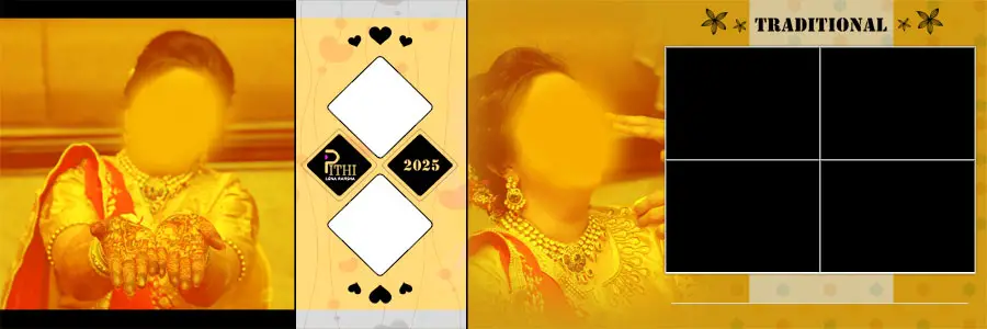 PSD Wedding Album Design Free Download