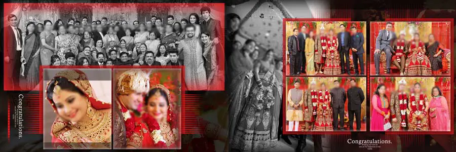 20 Indian Photo Album Inner PSD Templates For Family & Couples