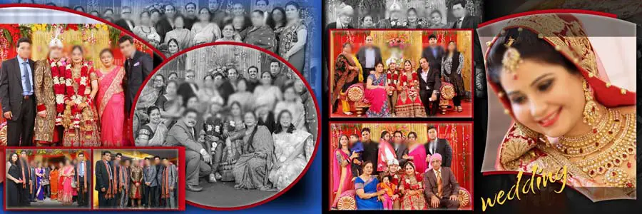 20 Indian Photo Album Inner PSD Templates For Family & Couples