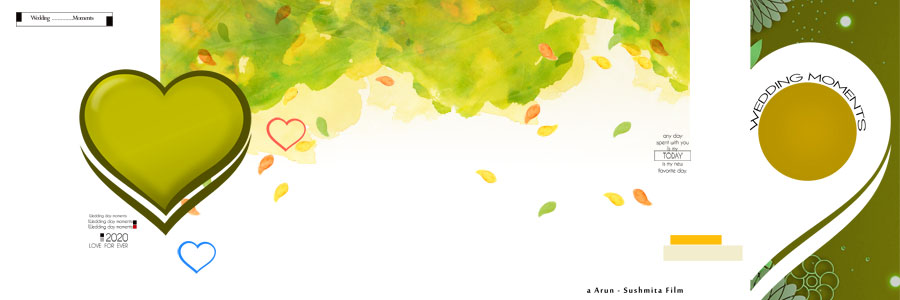 Free 12x36 Wedding Album Design Backgrounds PSD