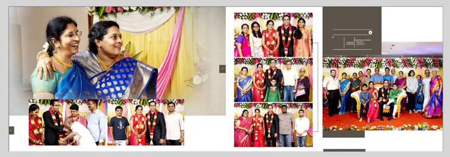 Betrothal Photo Album Design 12x36 PSD