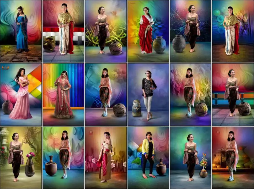 Free 25 Studio Background PSD Collection 2025