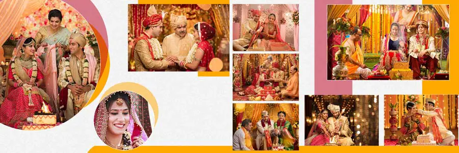 Vidhi Wedding Album Design 12x36 PSD Templates