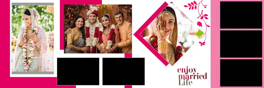 Vidhi Wedding Album Design 12x36 PSD Templates